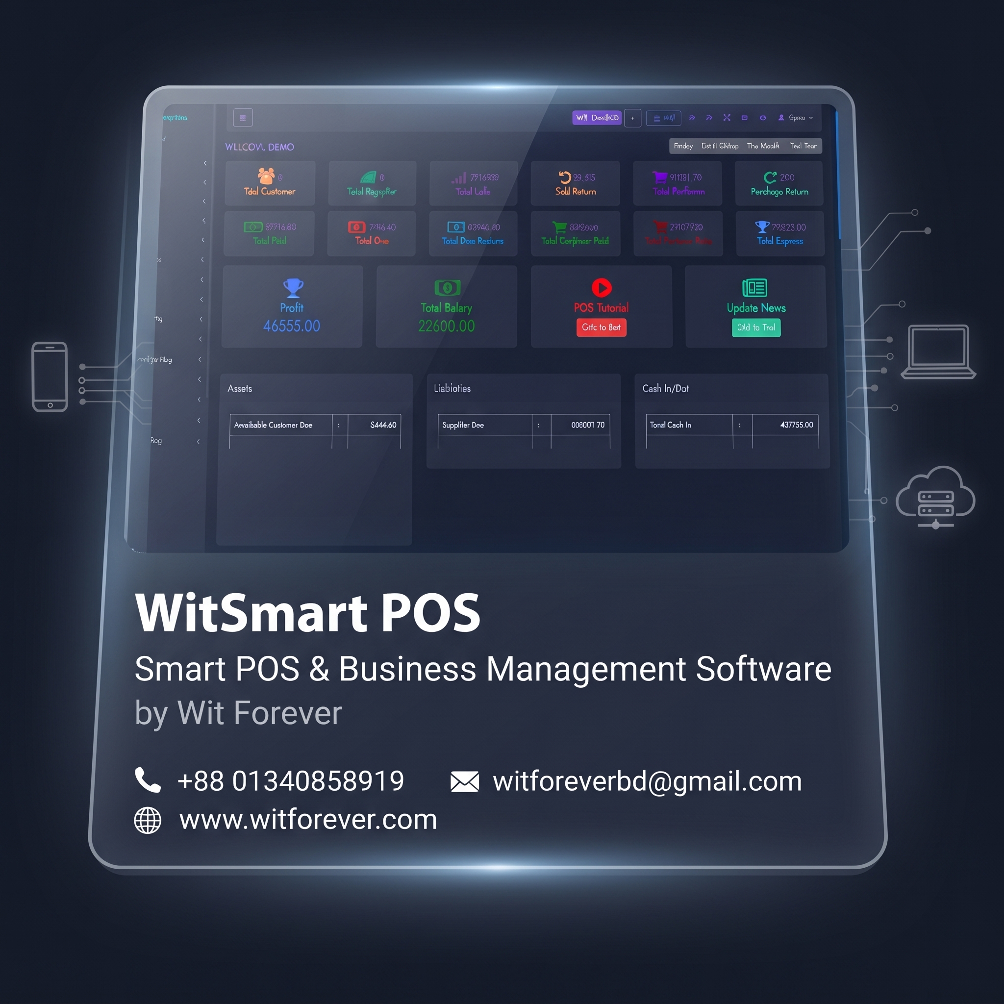 WitSmart POS | Smart POS & Business Management Software